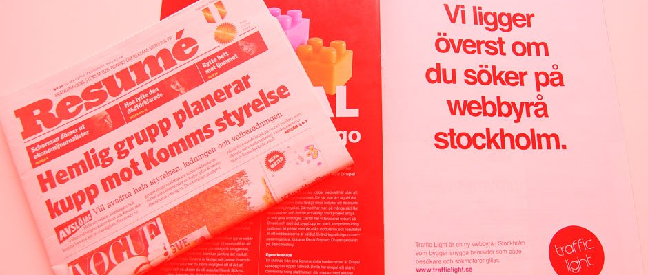 Annons i Resumé